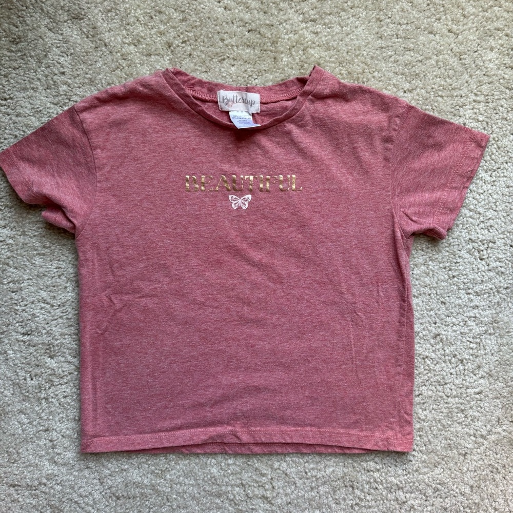 Girls Medium t-shirt by Buttercup, EUC